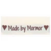 Go Handmade Vævet Label, Dobbeltsidet, 50 x 11,5 mm, 10 stk